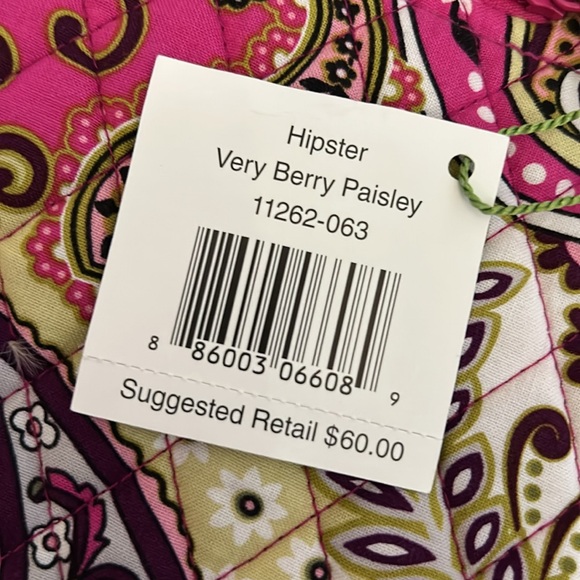 Vera Bradley NEW Very Berry Hipster - Picture 5 of 5